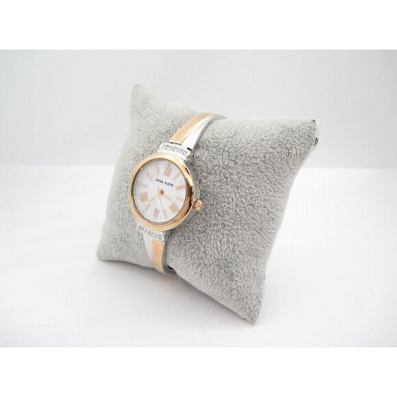 Women Anne Klein Quartz WR Analog 26mm Dial Causal Round Watch (G562) - Picture 4 of 10